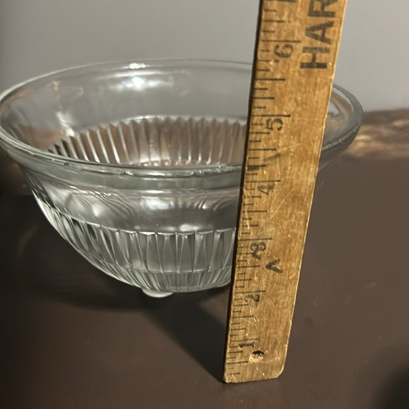 Vintage Federal clear mixing bowl - Picture 7 of 11